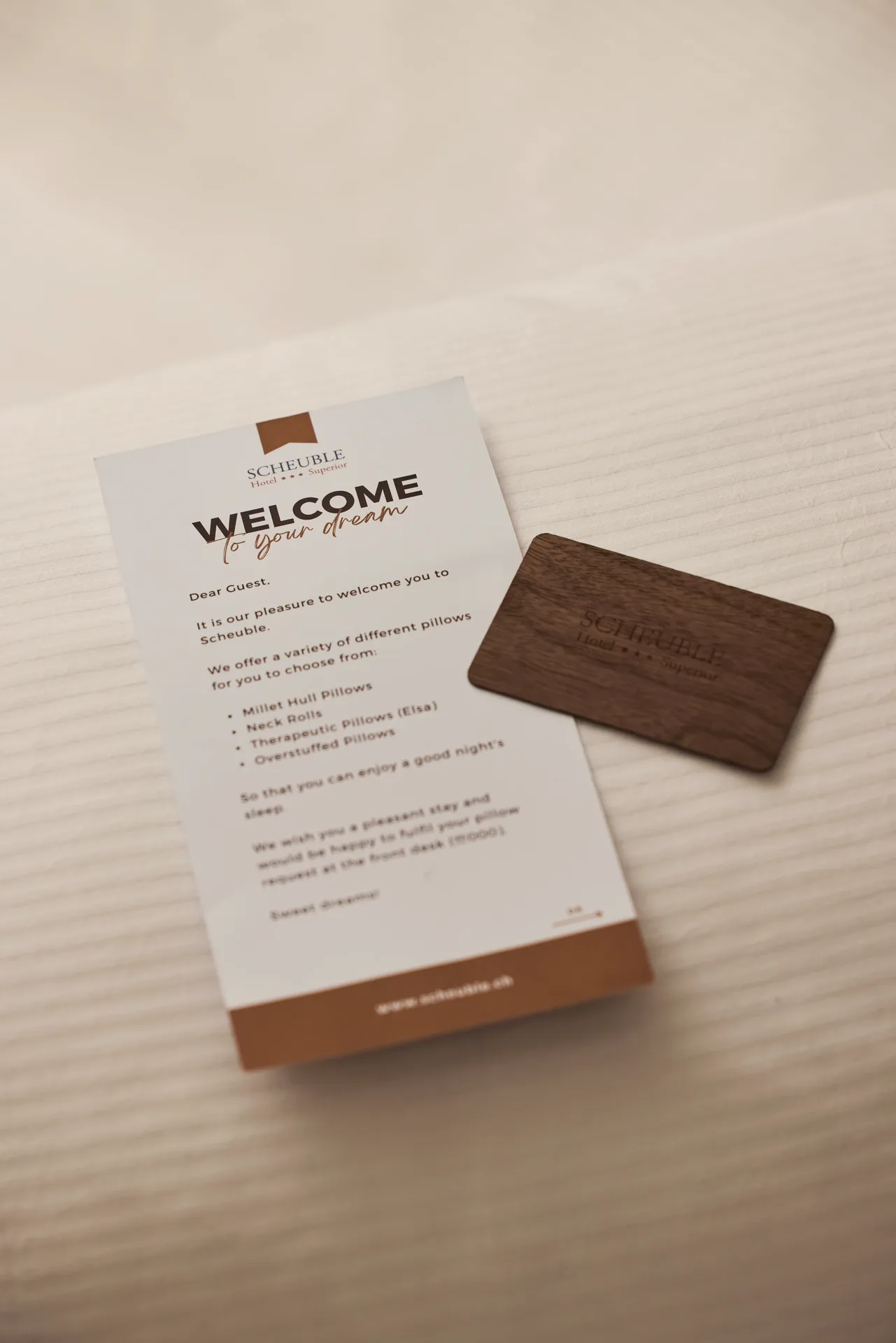 Personal Welcome Card